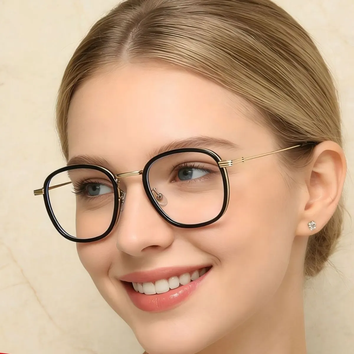 Lightweight Metal Temples Glasses 1
