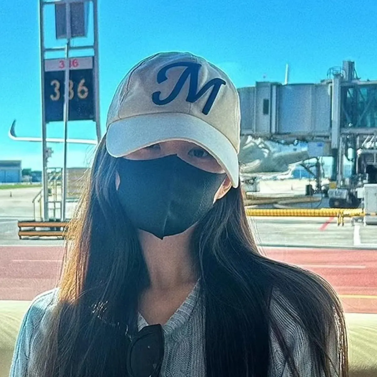 Embroidered 'M' Baseball Cap