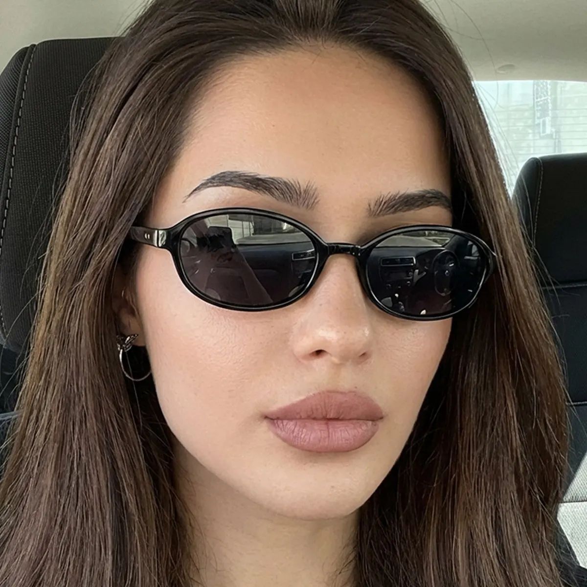 UV Protection Oval Sunglasses