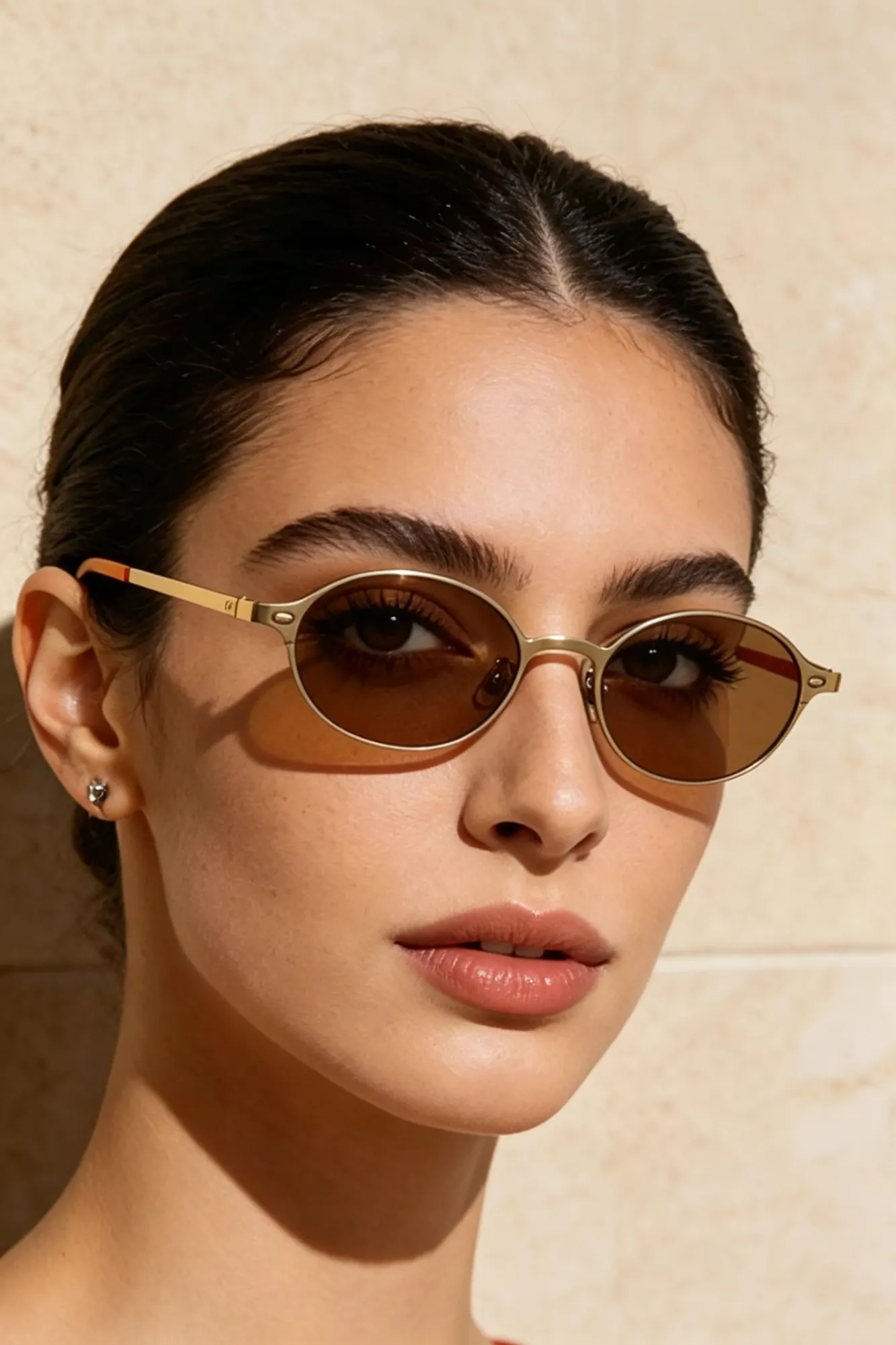 Vintage Oval Sunglasses